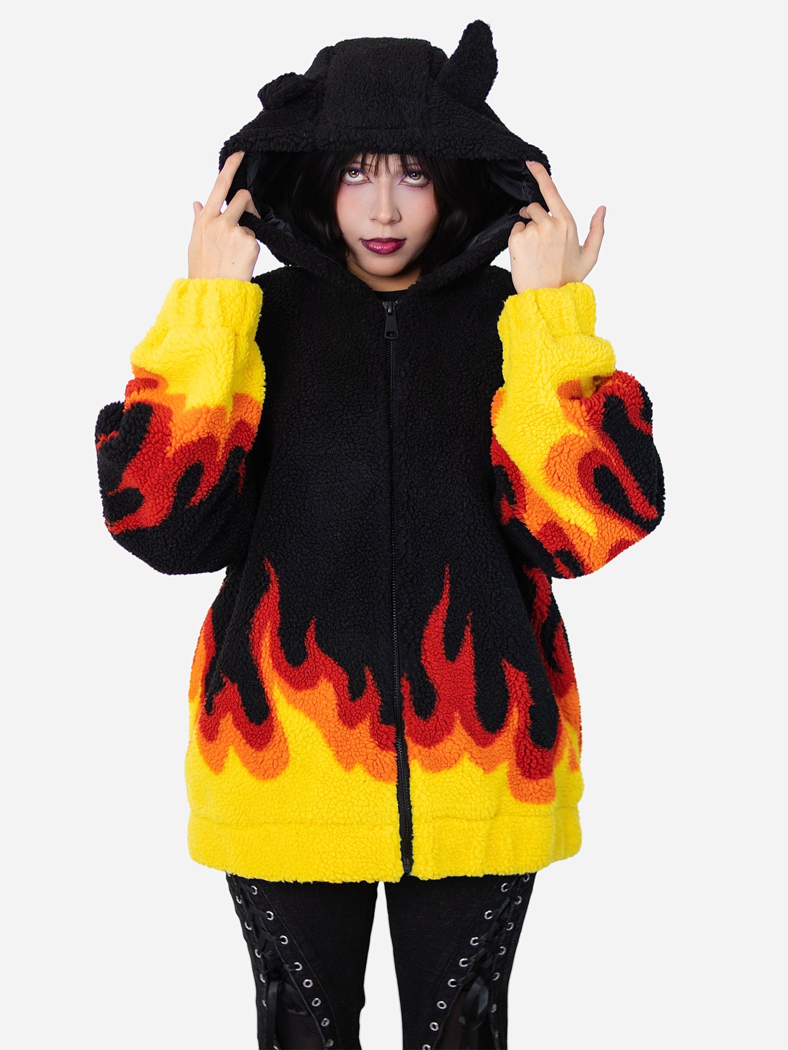 Hellfire Event Hooded Sherpa Jacket