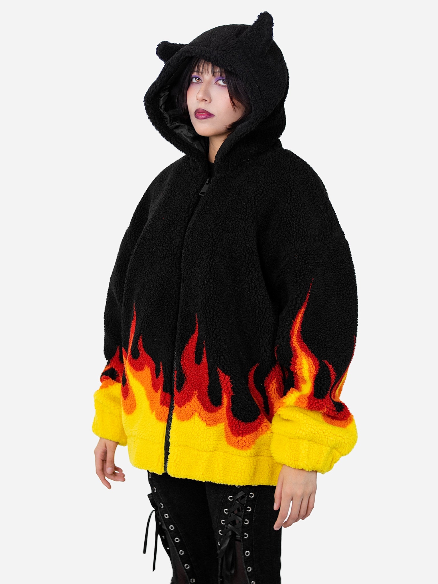 Hellfire Event Hooded Sherpa Jacket