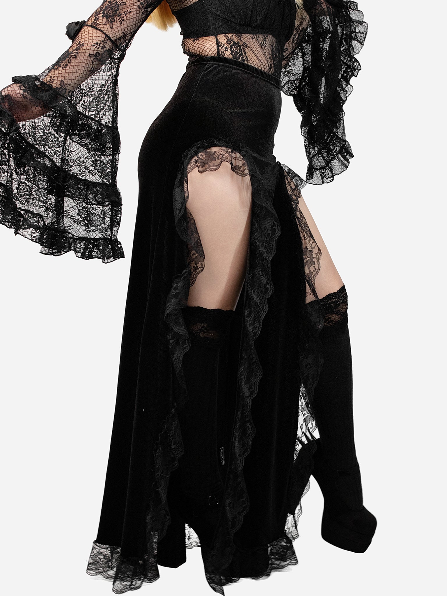 Noctura Split Maxi Skirt