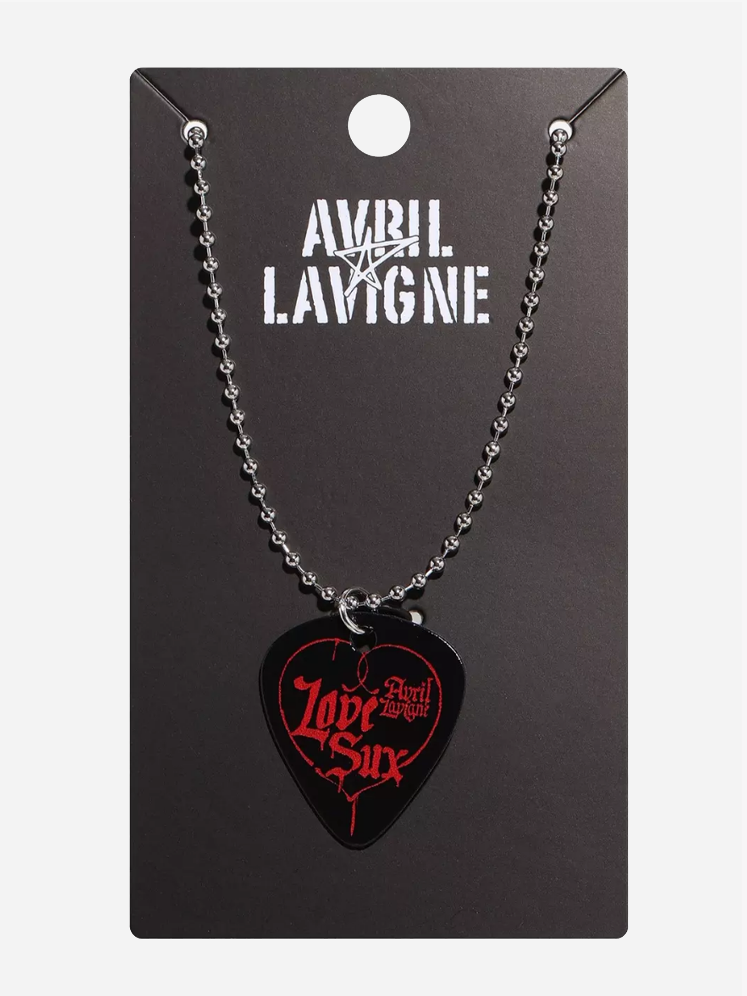 Avril Lavigne Love Sux Necklace