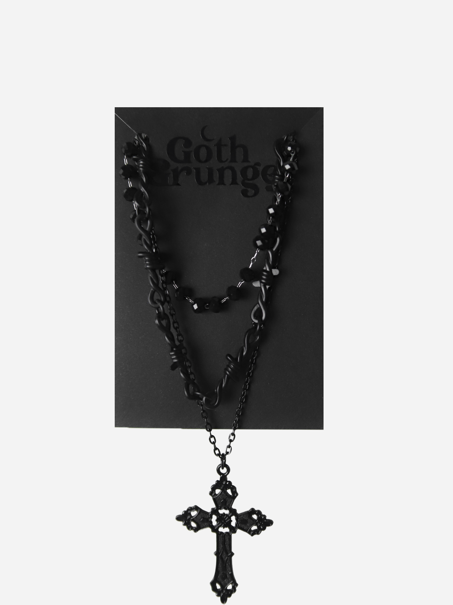 Black Torns Necklace Set