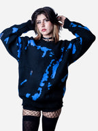 Blue Sweater Knit