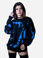 Blue Sweater Knit