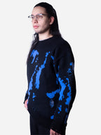 Blue Sweater Knit