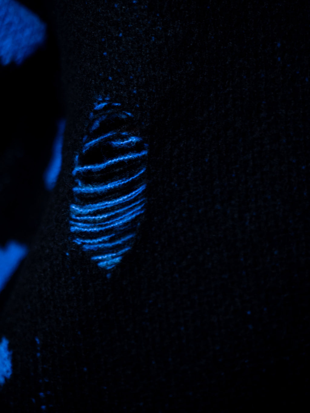 Blue Sweater Knit