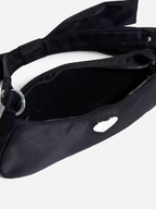 Black Bow Heart Shoulder Bag