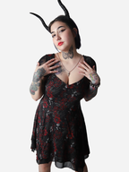 Crimson Decay Mini Dress - Killstar