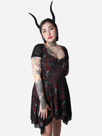 Crimson Decay Mini Dress - Killstar