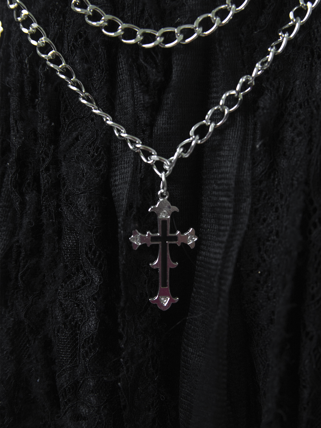 Crucifix Chain Belt