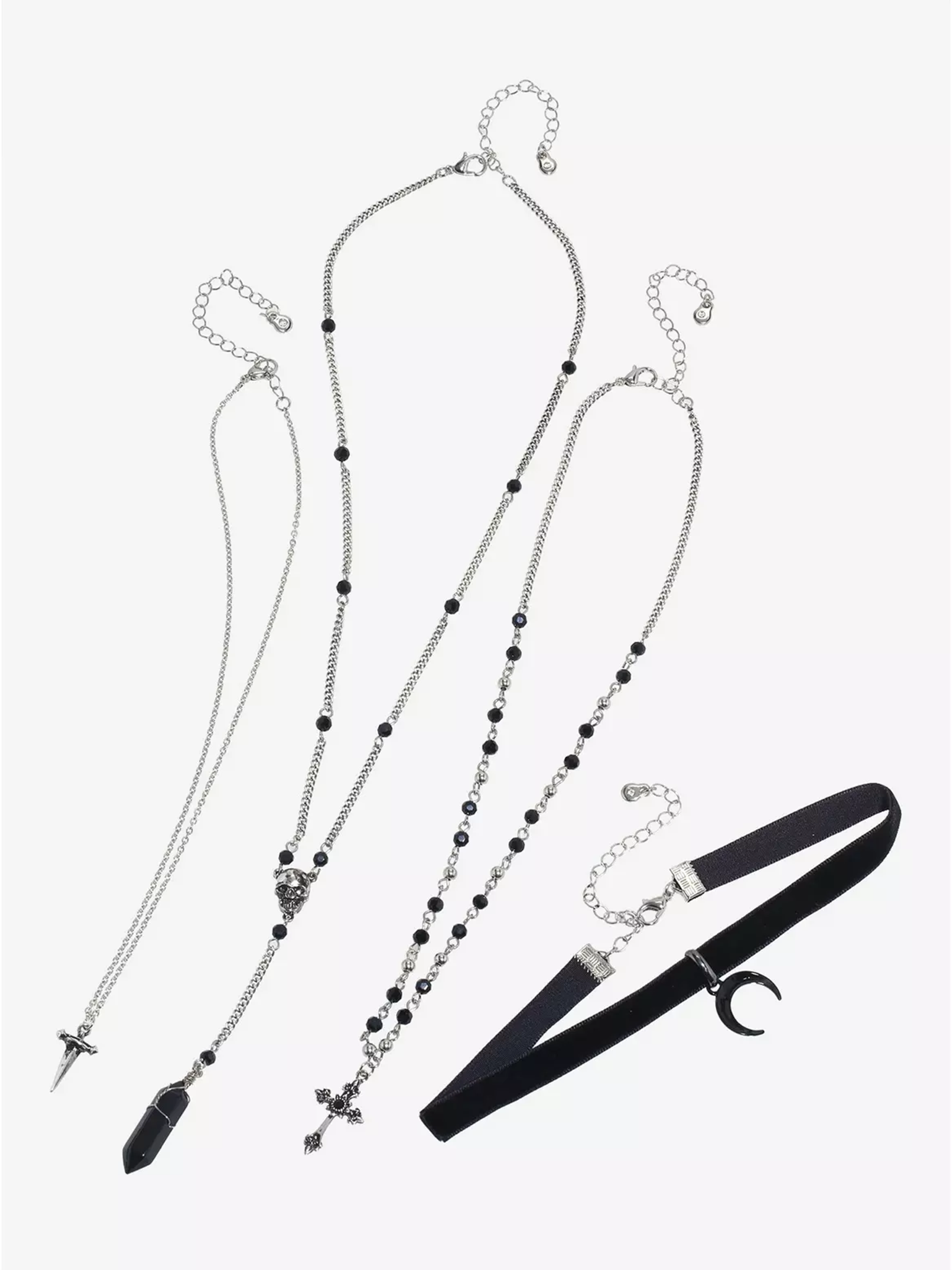 Cosmic Aura Gothic Witch Necklace Set