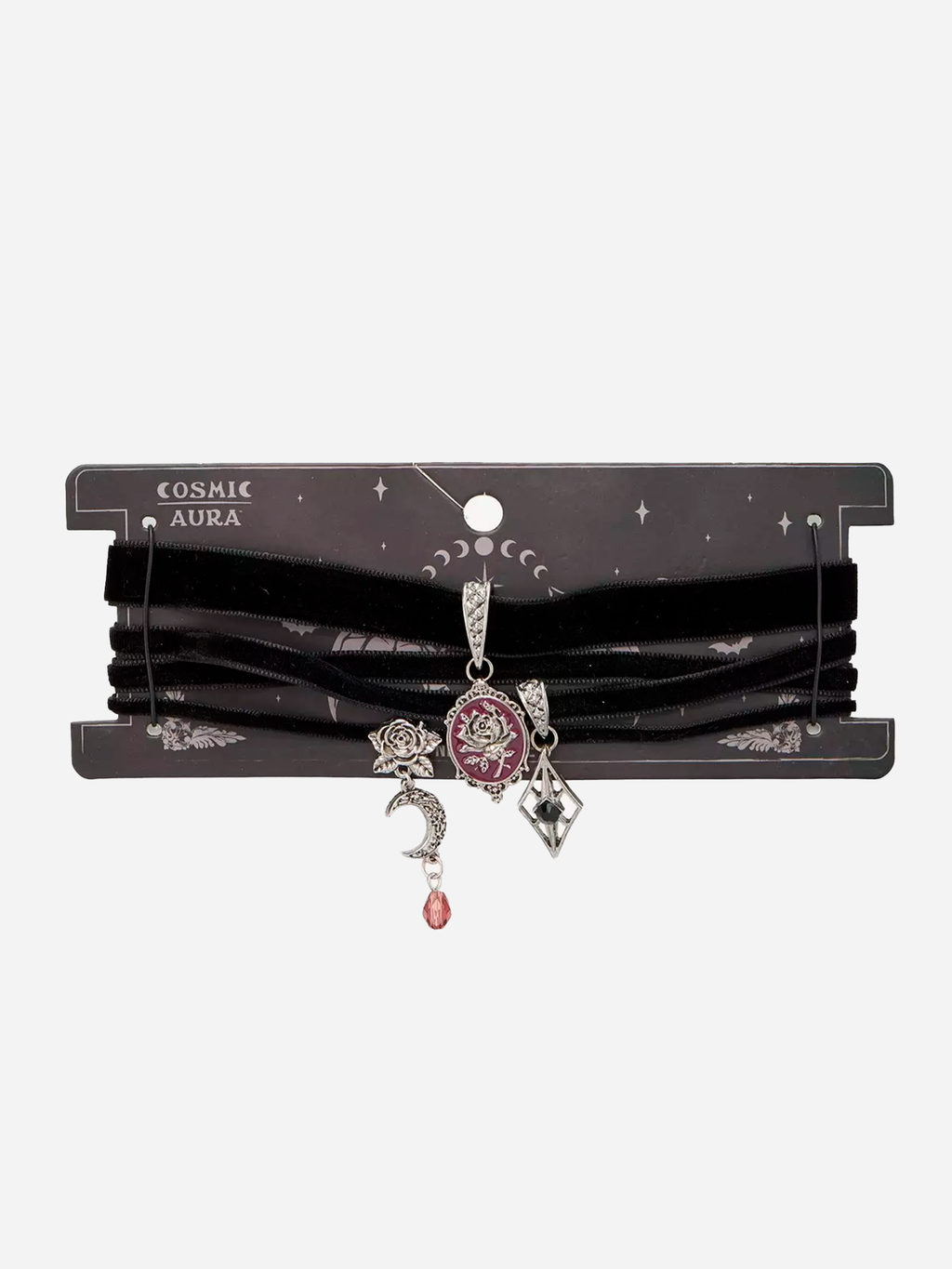 Cosmic Aura Rose Frame Celestial Choker Set