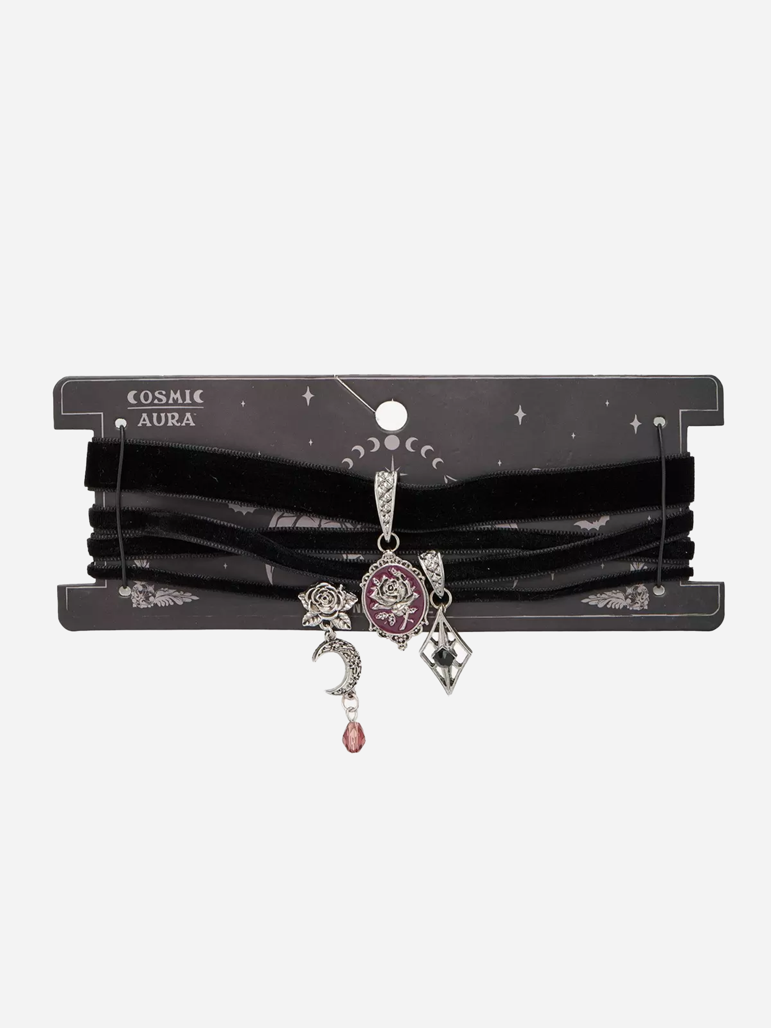 Cosmic Aura Rose Frame Celestial Choker Set