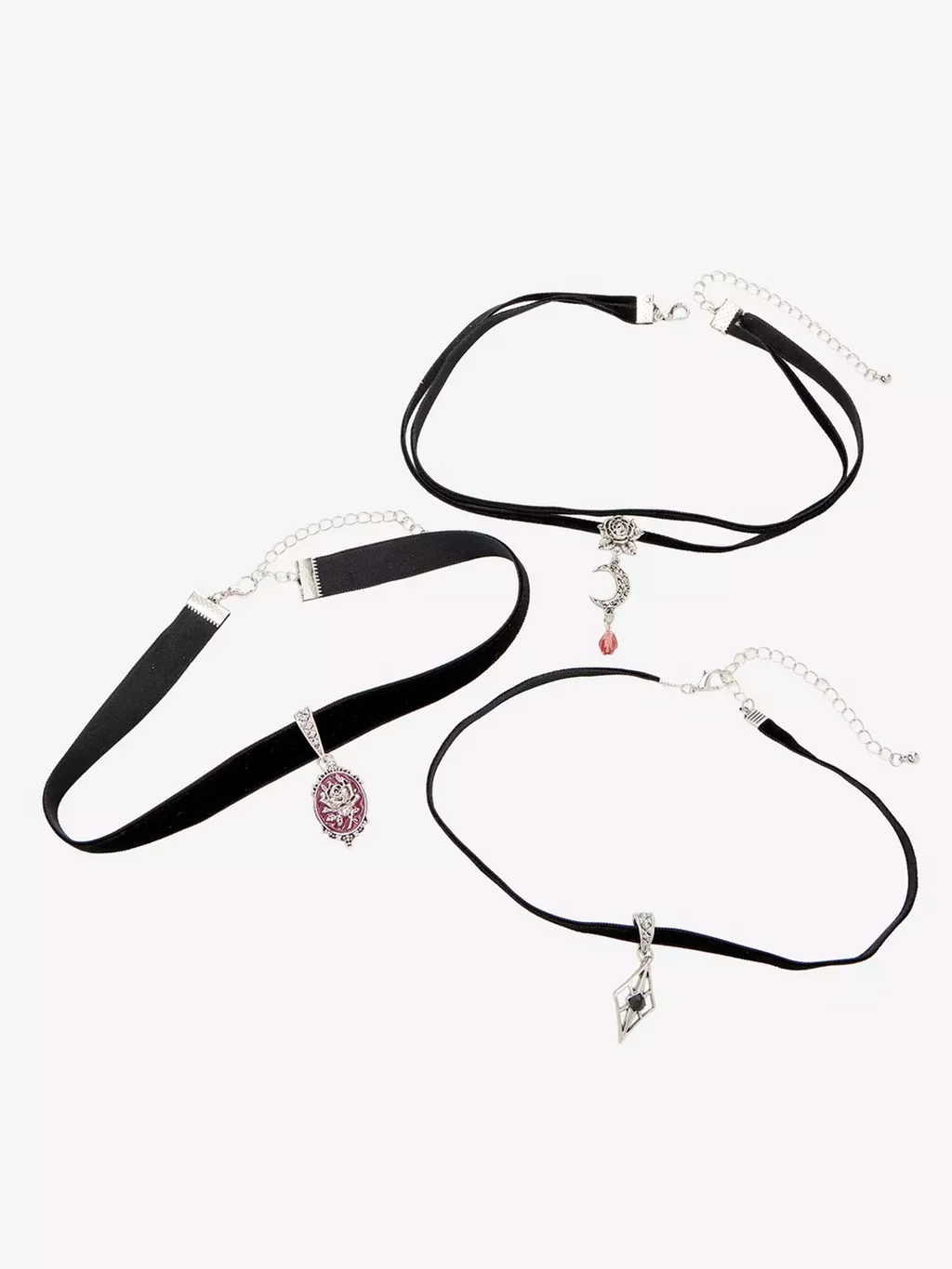 Cosmic Aura Rose Frame Celestial Choker Set