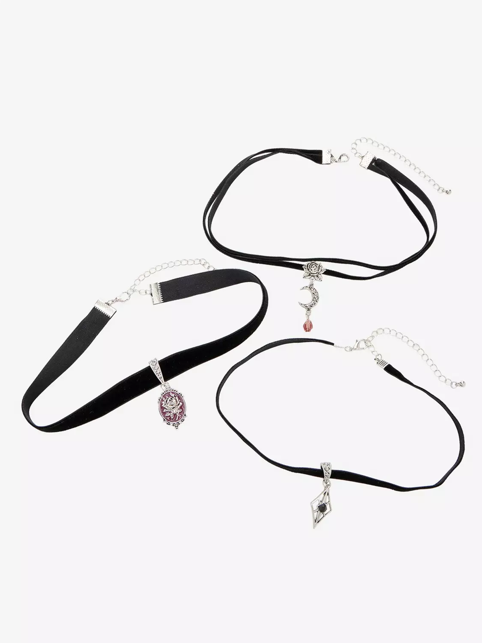 Cosmic Aura Rose Frame Celestial Choker Set
