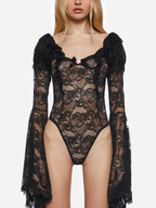 Dazzling Seduction Lace Bodysuit