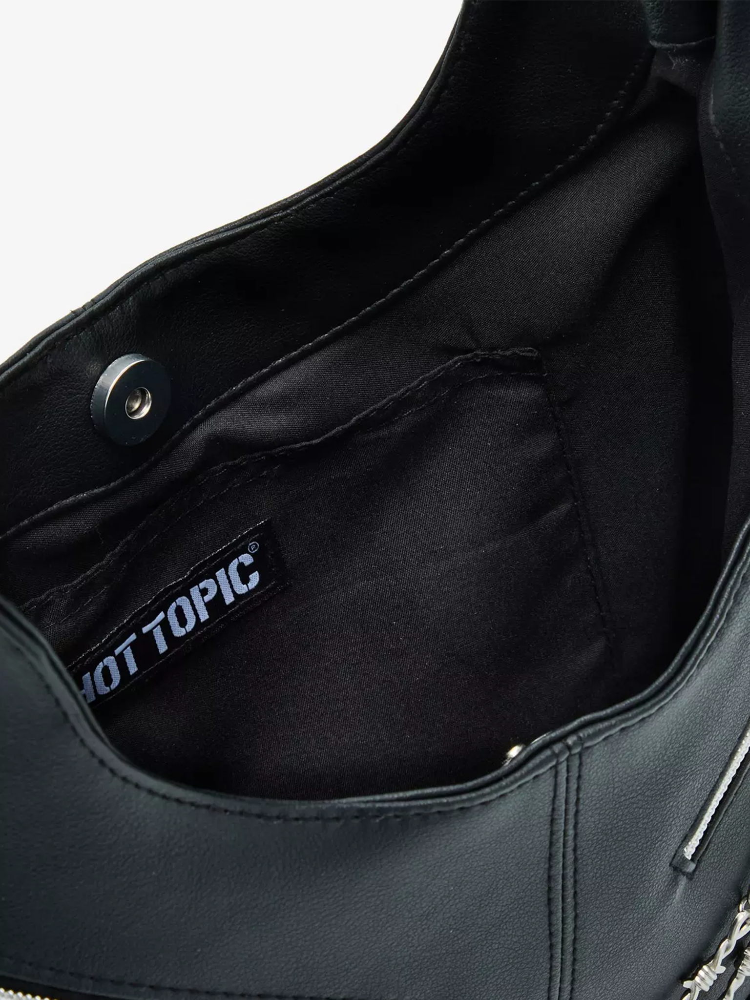 Death Moth Chain Hobo Bag