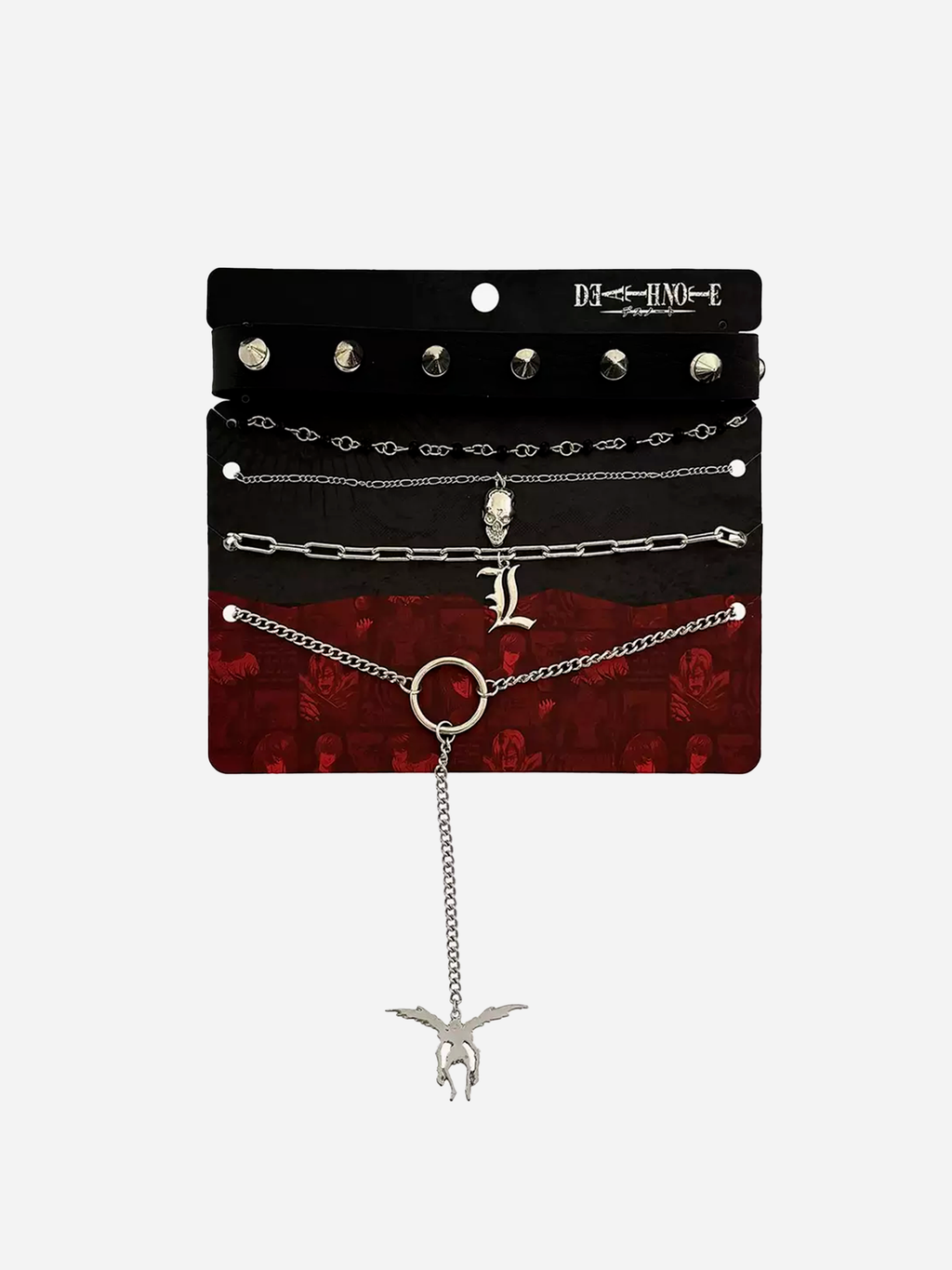 Death Note Icon Necklace Set