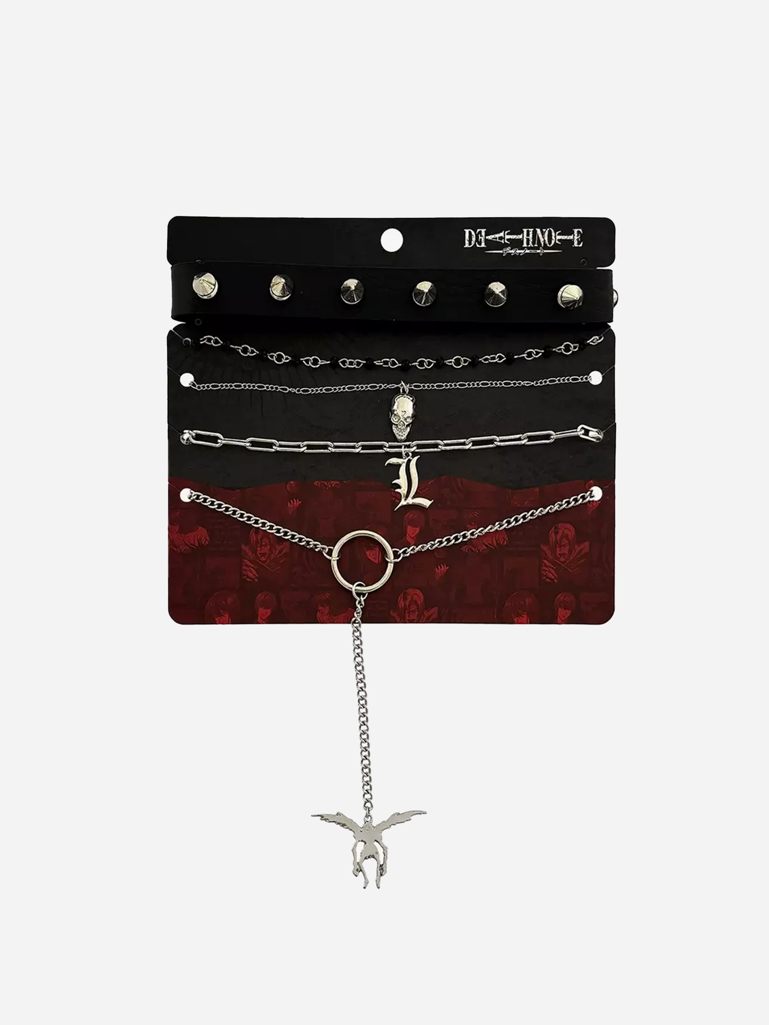 Death Note Icon Necklace Set