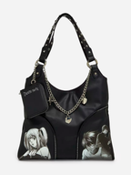 Death Note Slouchy Shoulder Bag With Coin Purse