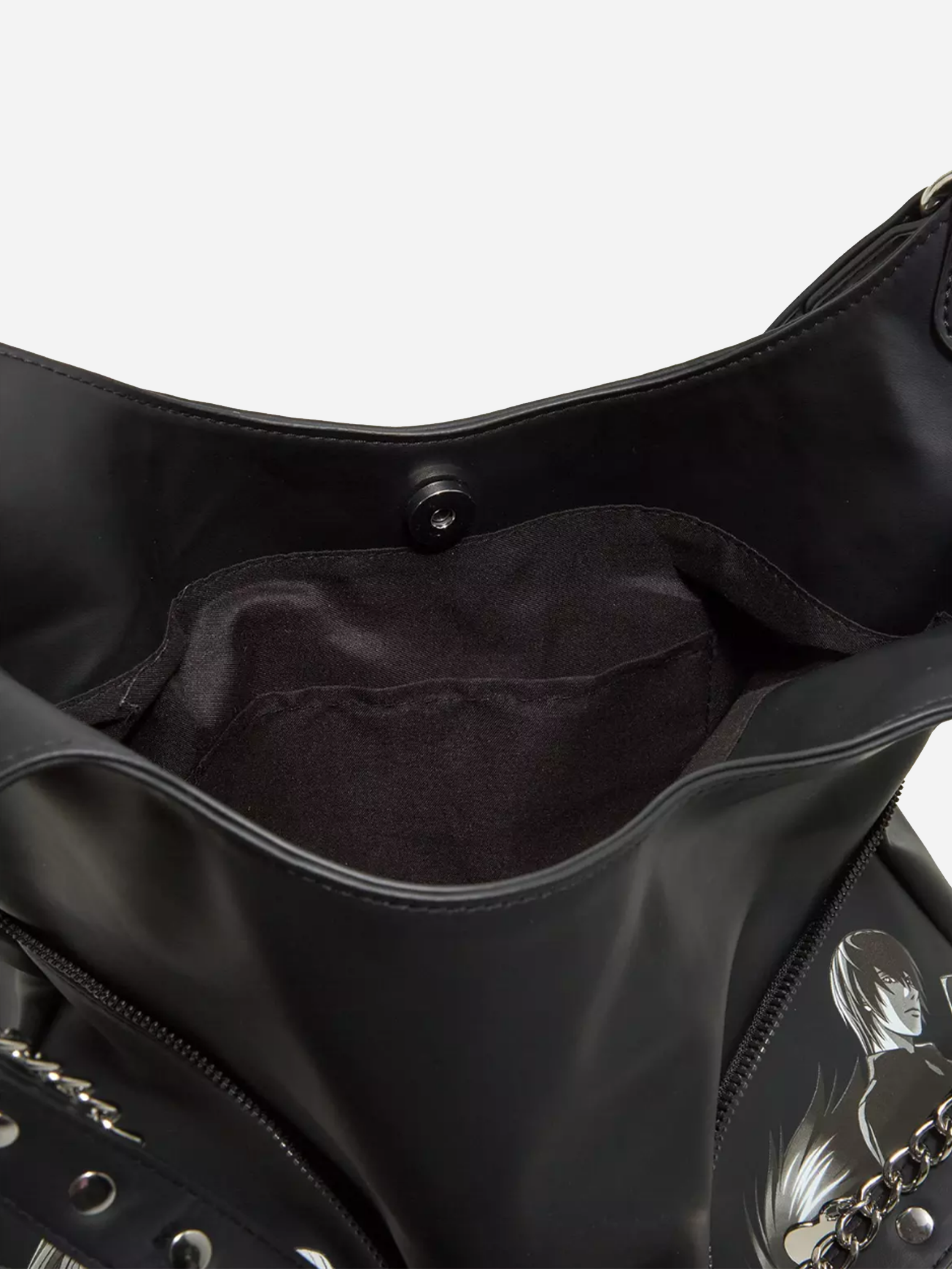 Death Note Slouchy Shoulder Bag With Coin Purse