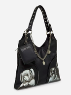 Death Note Slouchy Shoulder Bag With Coin Purse
