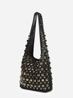 Drama First Studded Tote Bag