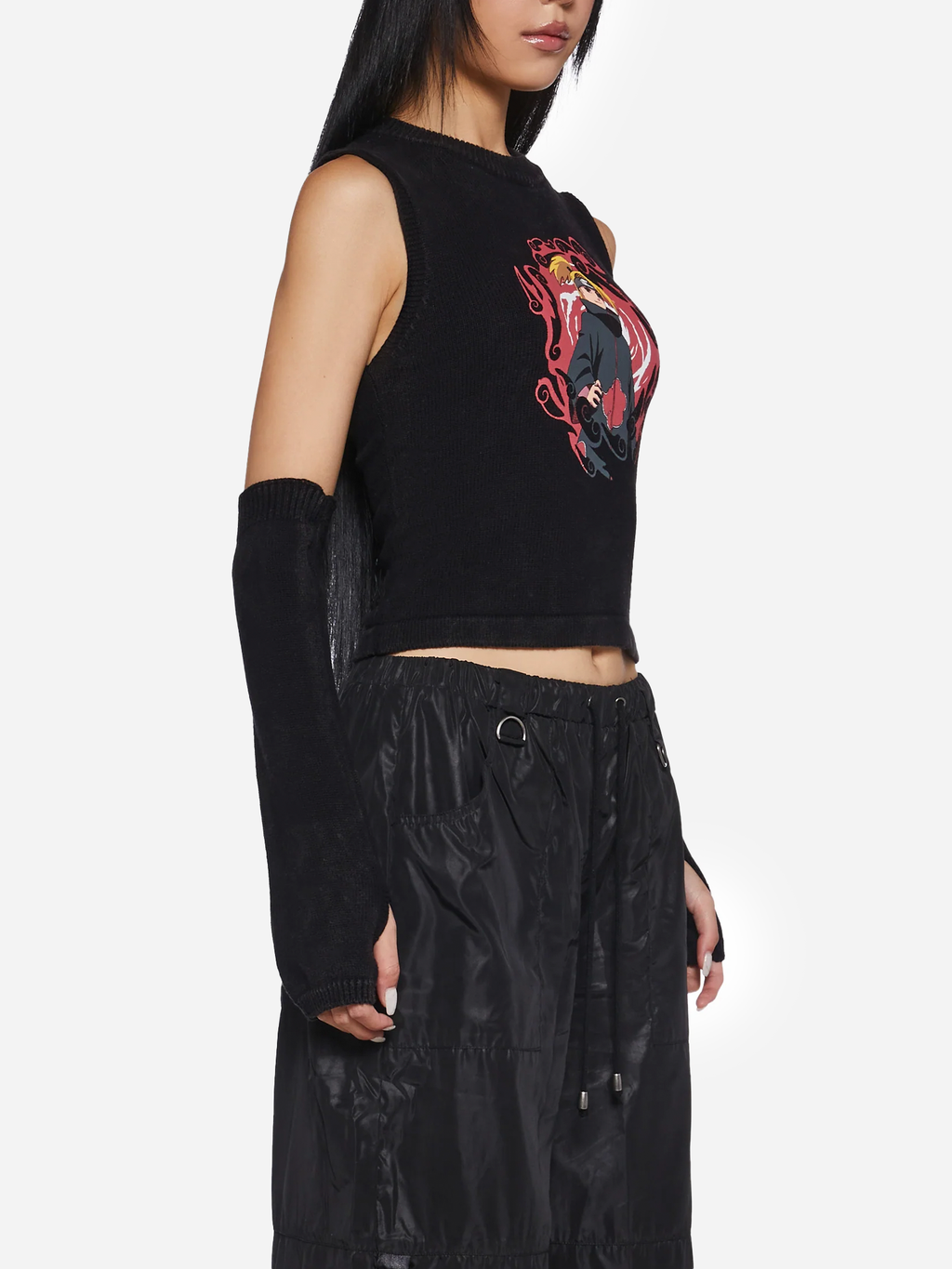 Explosive Art Top And Arm Warmers Set