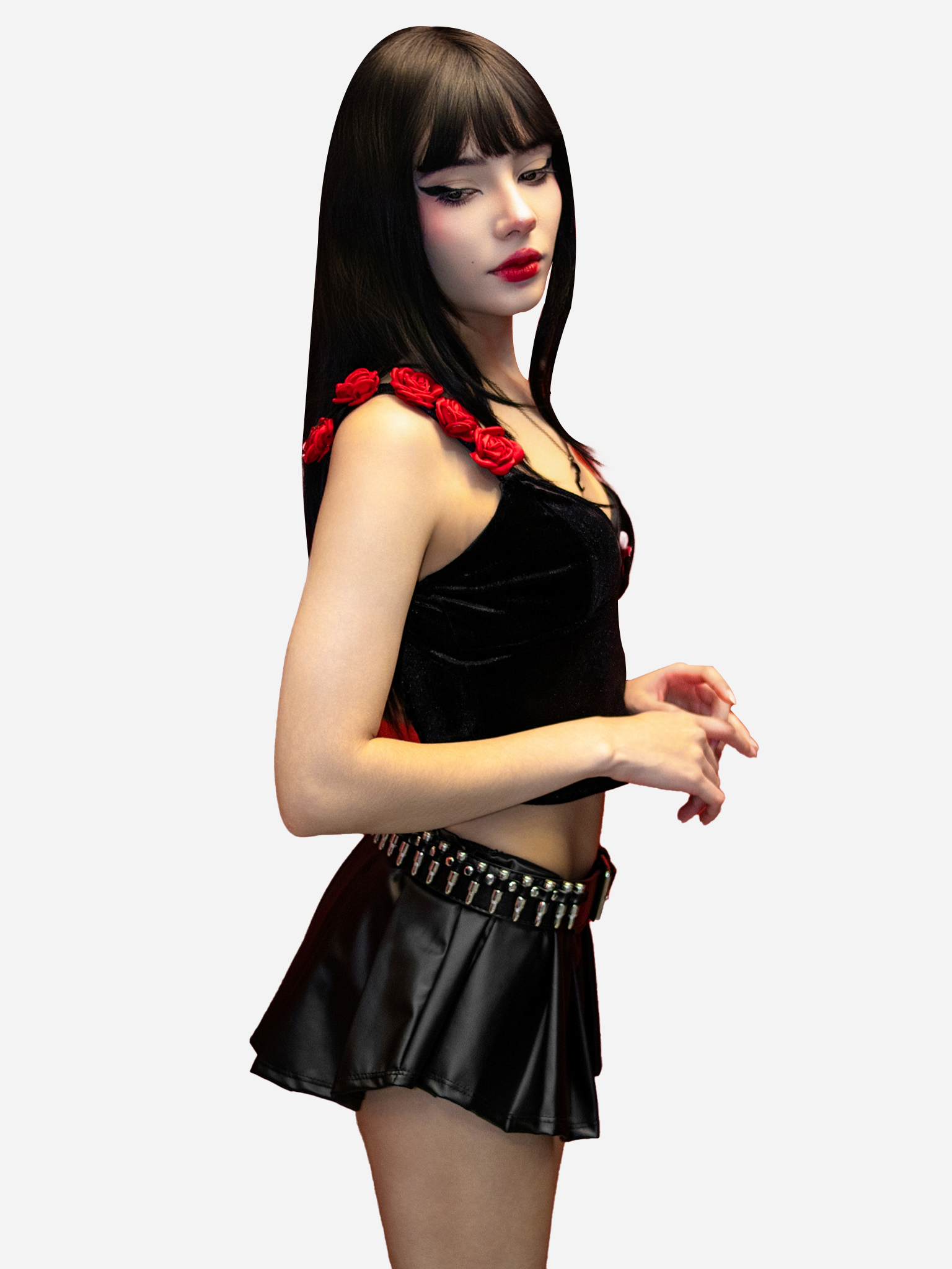 Frosted Rose Corset Top