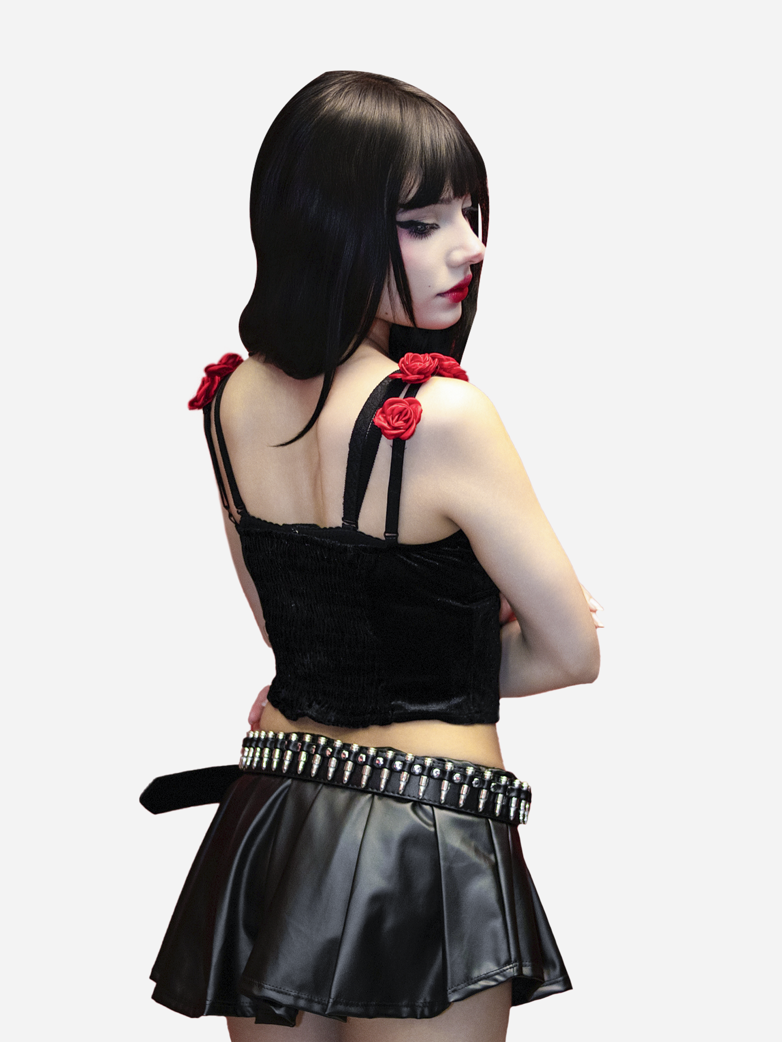 Frosted Rose Corset Top