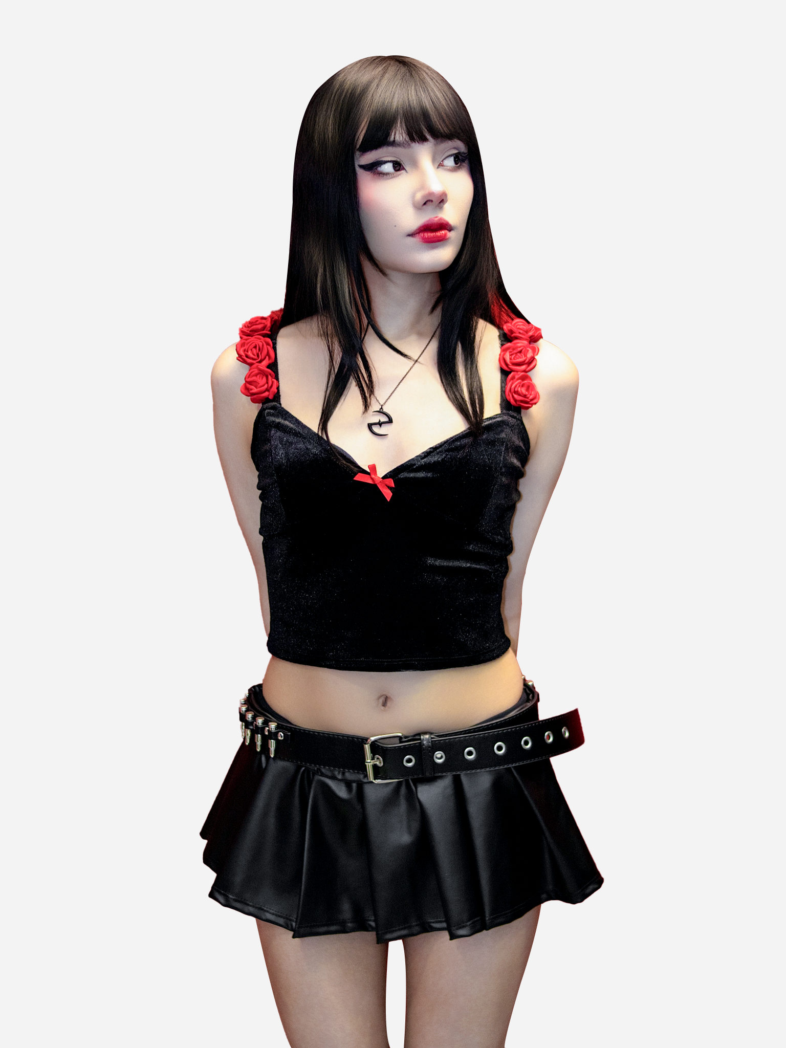 Frosted Rose Corset Top