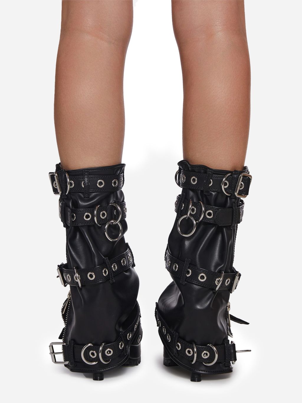 Glamour Industrial Platform Sandals