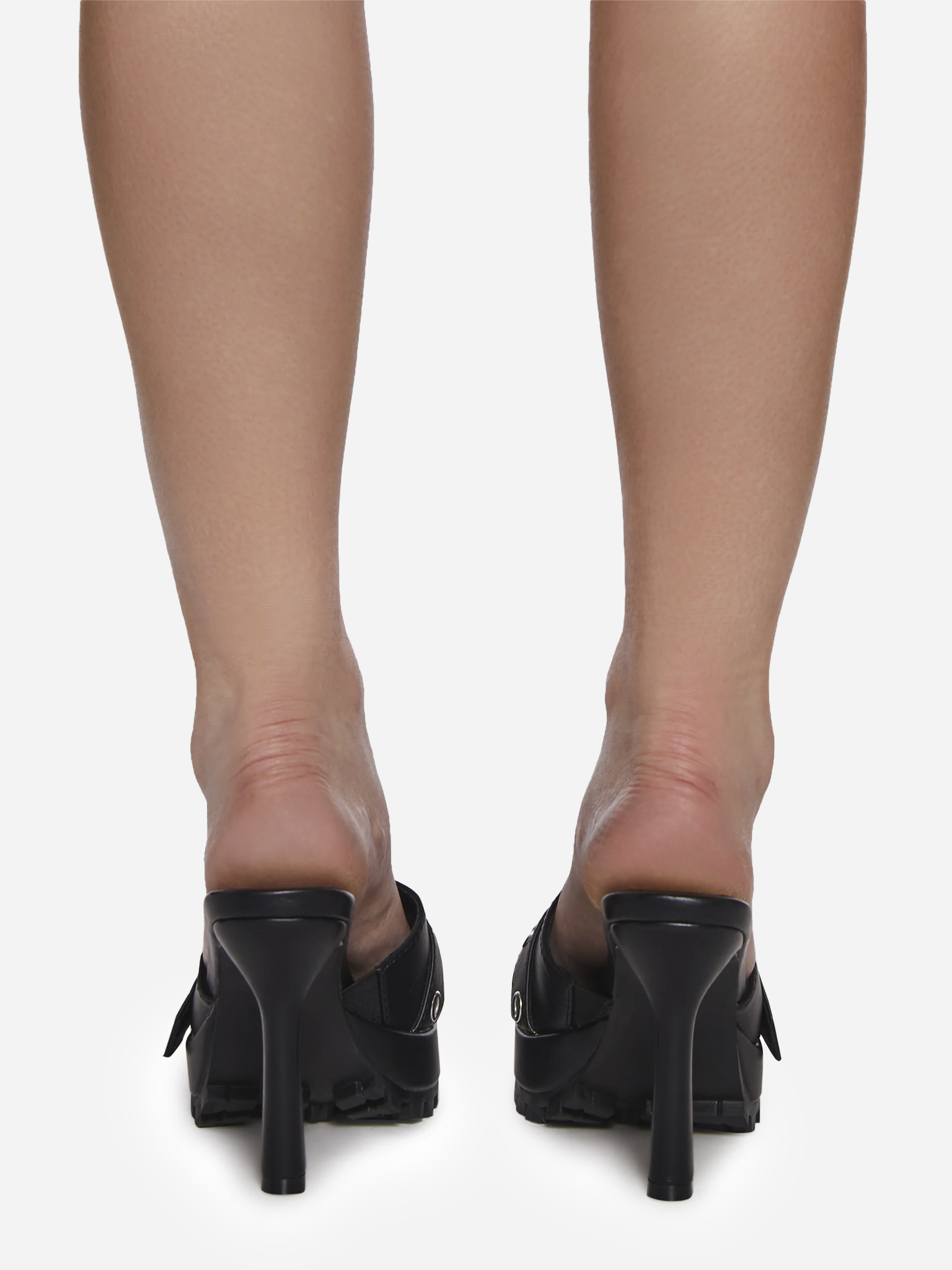 Glamour Industrial Platform Sandals