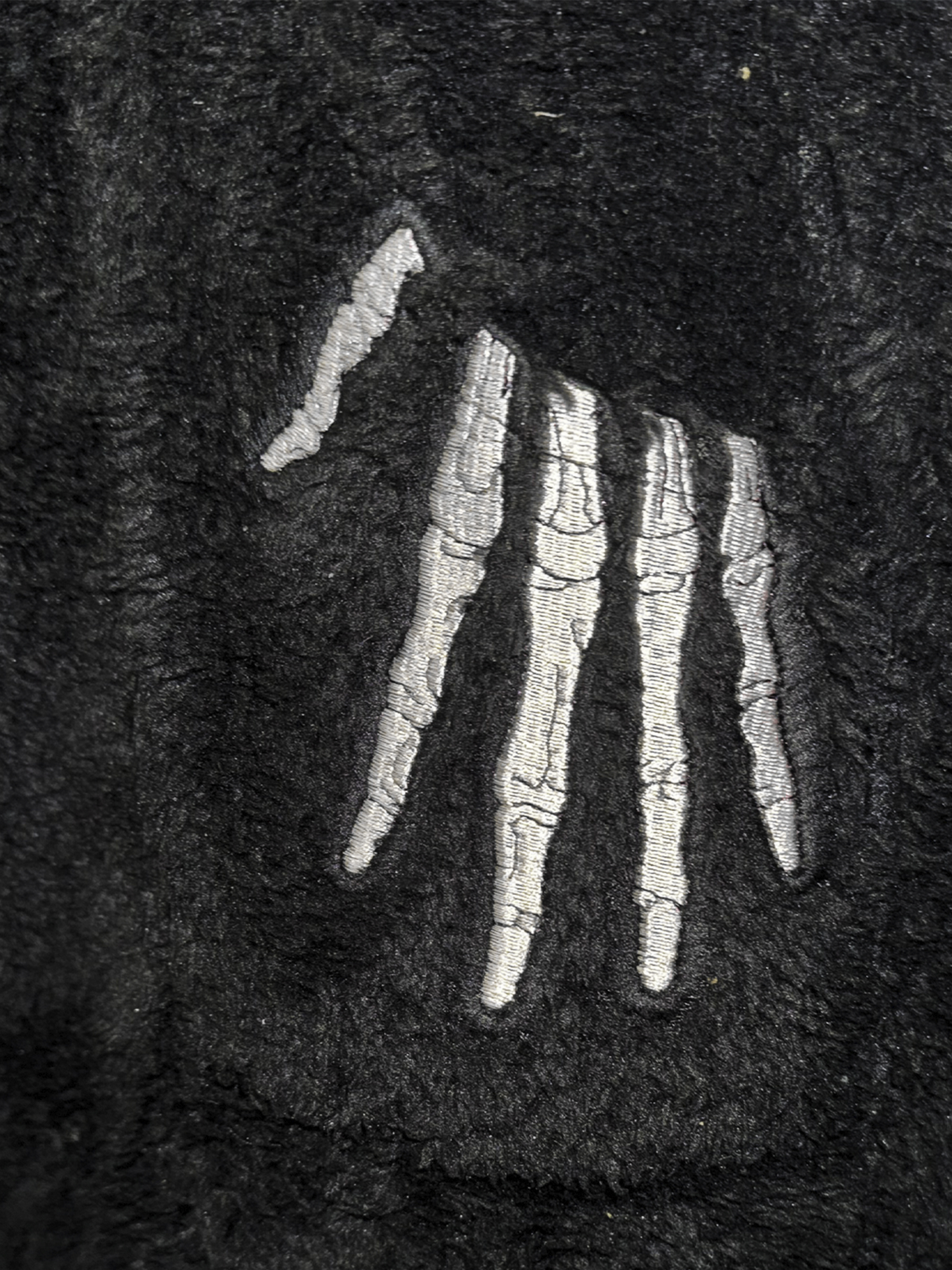 SKELETON HANDS FLEECE PANTS