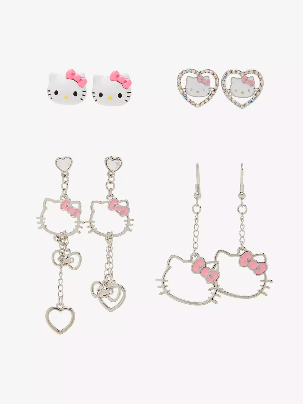 Hello Kitty Bling Earring Set