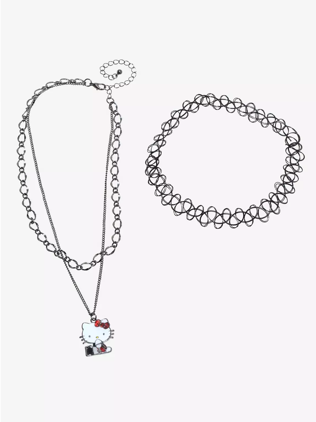 Hello Kitty Punk Necklace Set