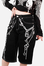 Lockets & Chains Girls Jorts