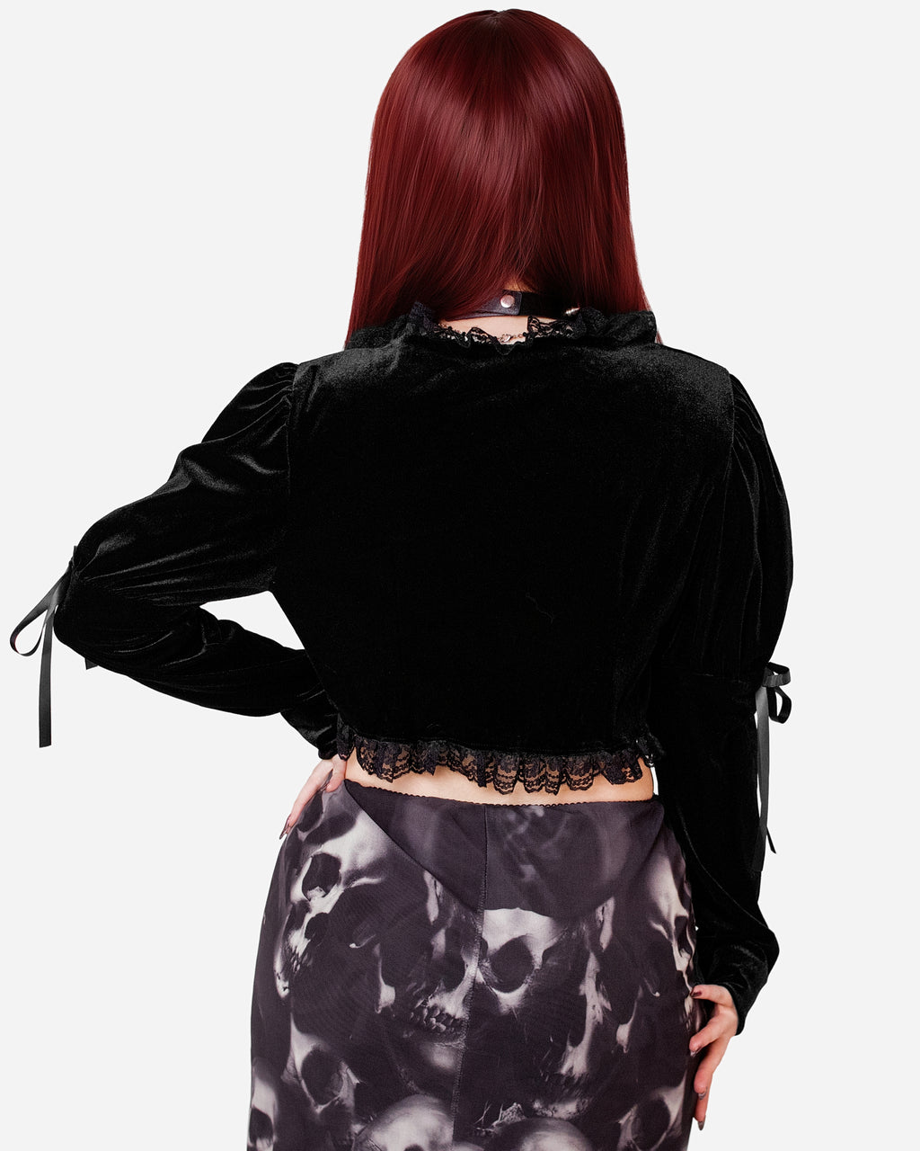 Obsidian Velvet Top