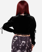Obsidian Velvet Top