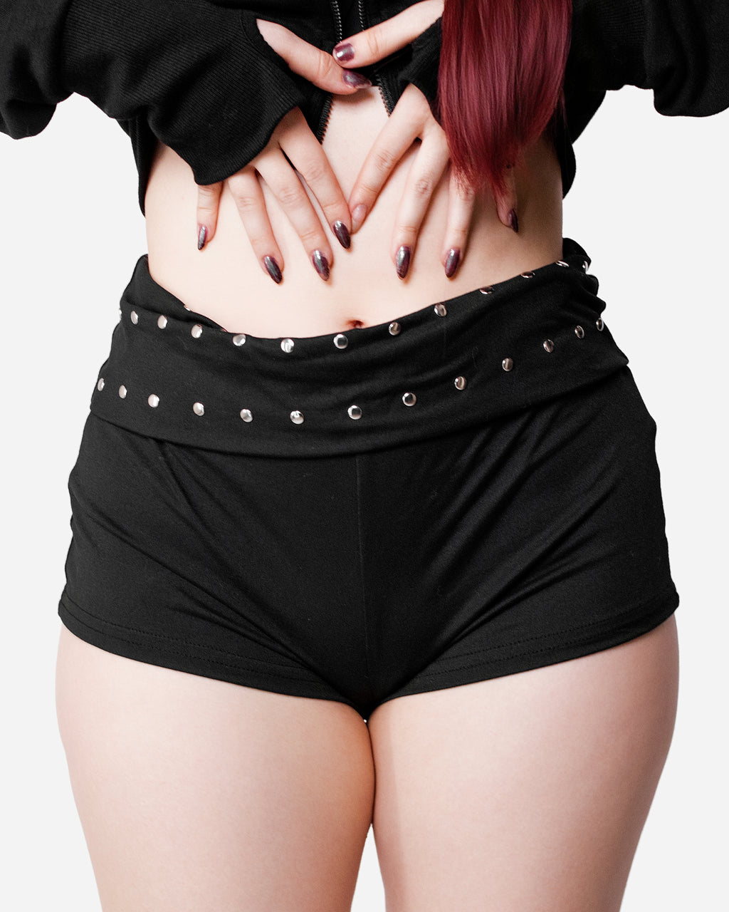 Chaos Studded Shorts