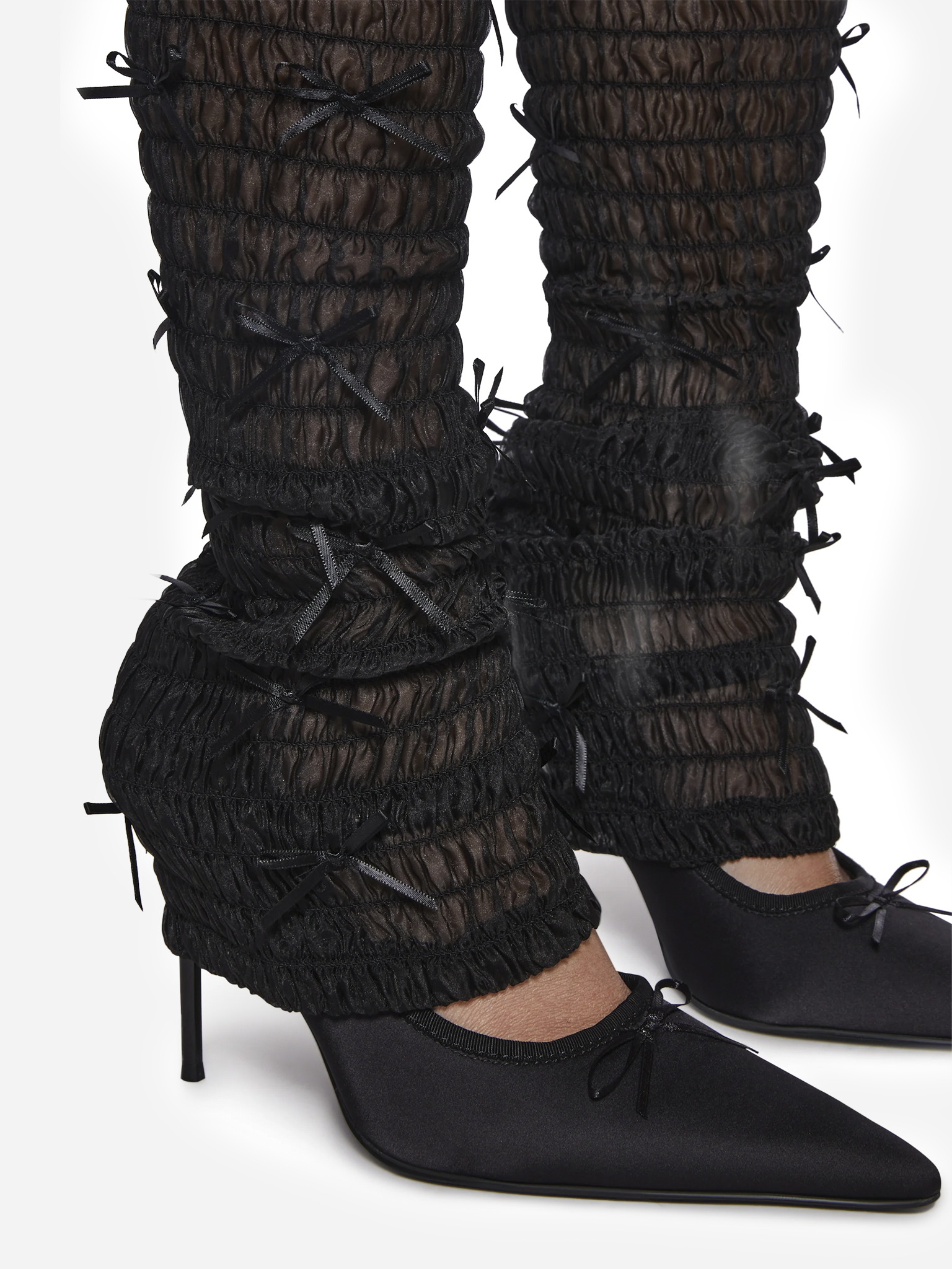 Just Like Me Leg Warmer Pumps