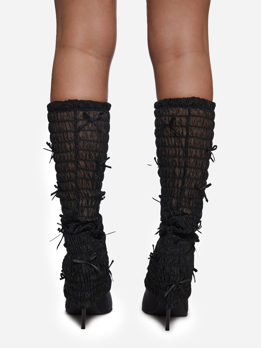 Just Like Me Leg Warmer Pumps