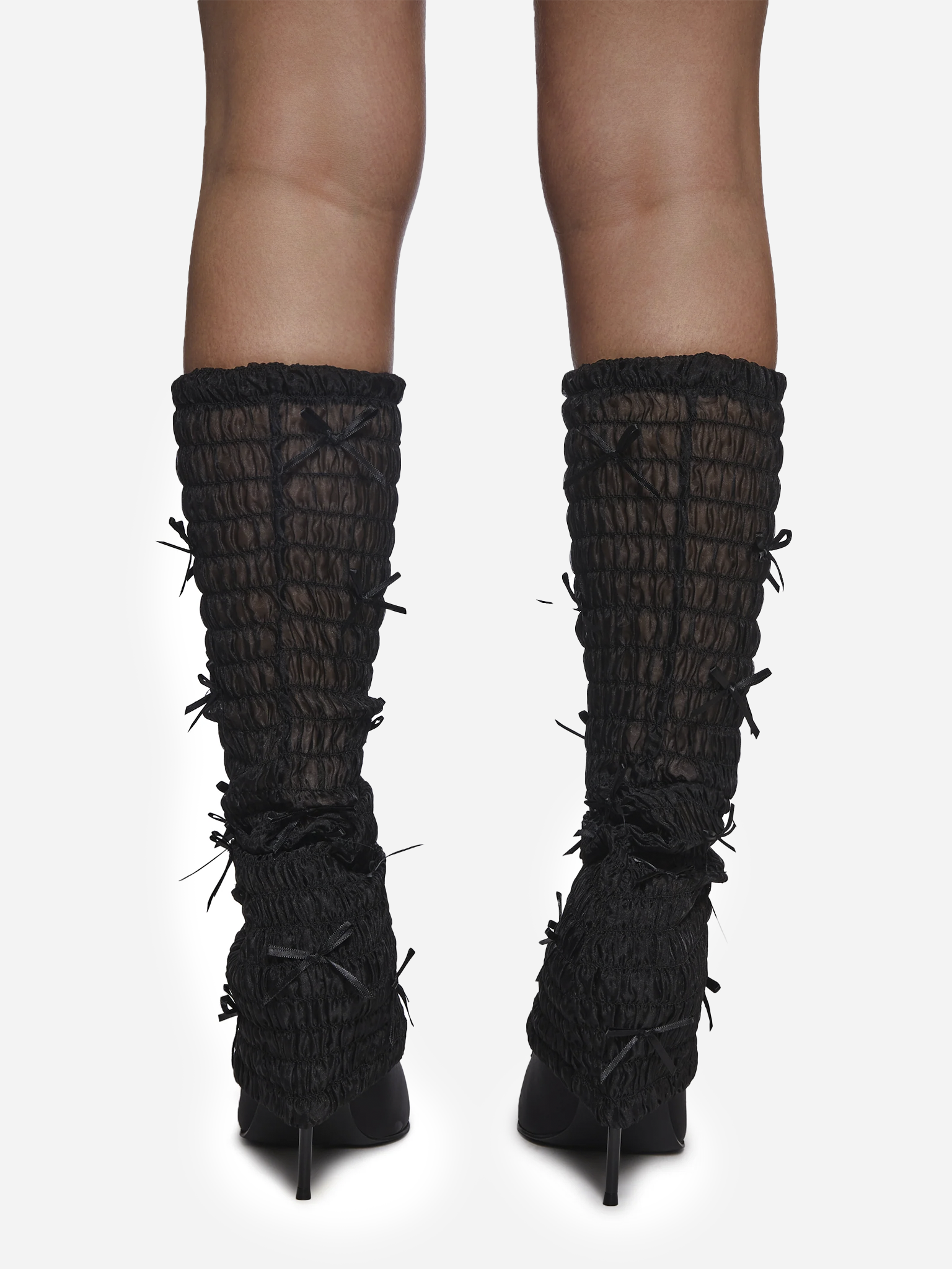 Just Like Me Leg Warmer Pumps