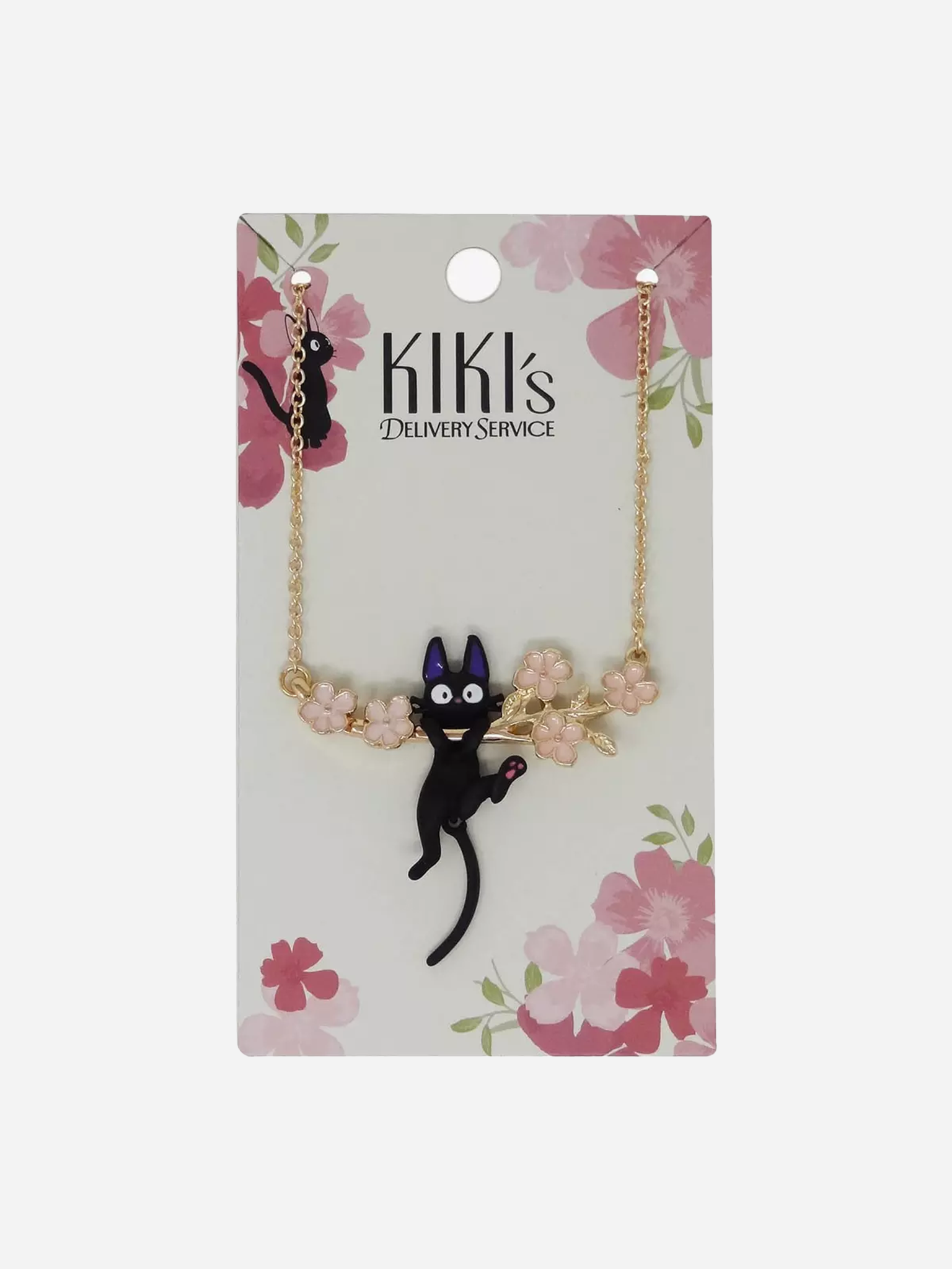 Kiki's Delivery Service Jiji Hanging Necklace