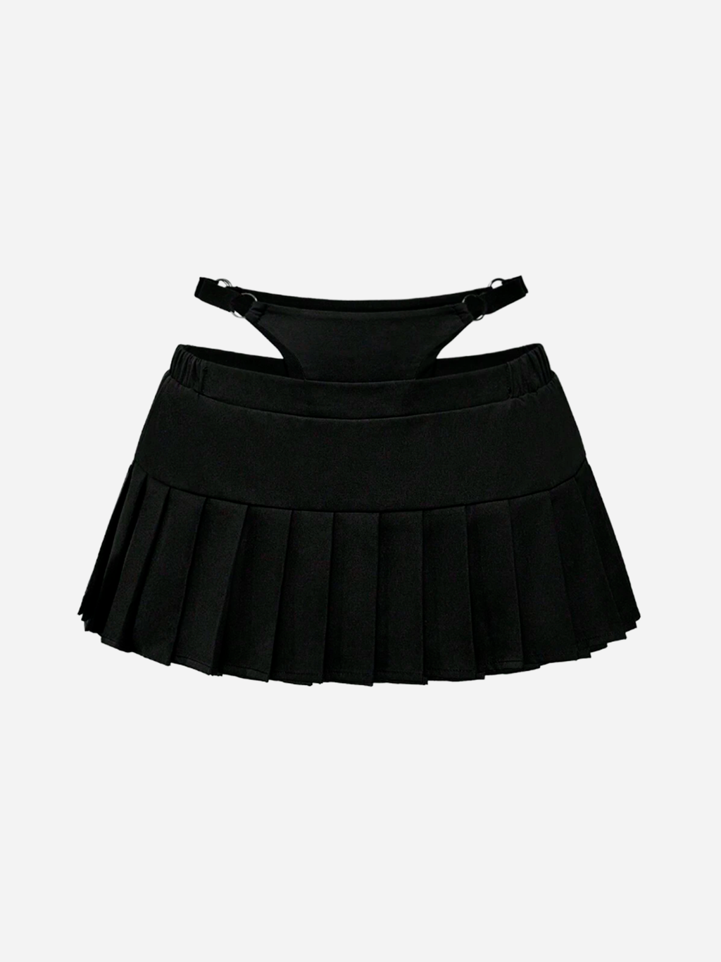 Pleated Micro Skirt