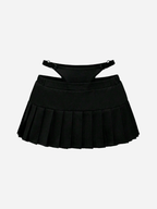 Pleated Micro Skirt