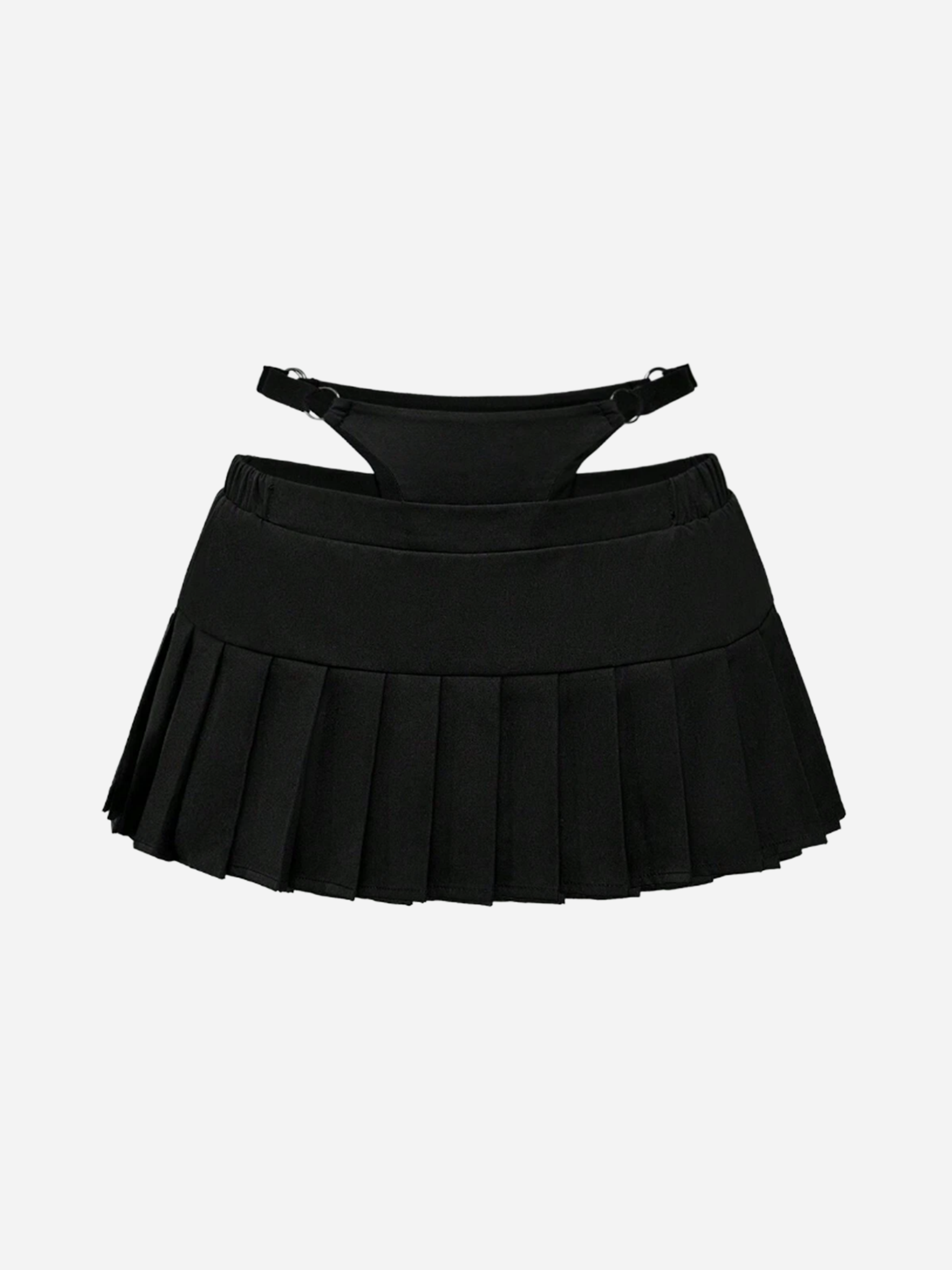 Pleated Micro Skirt