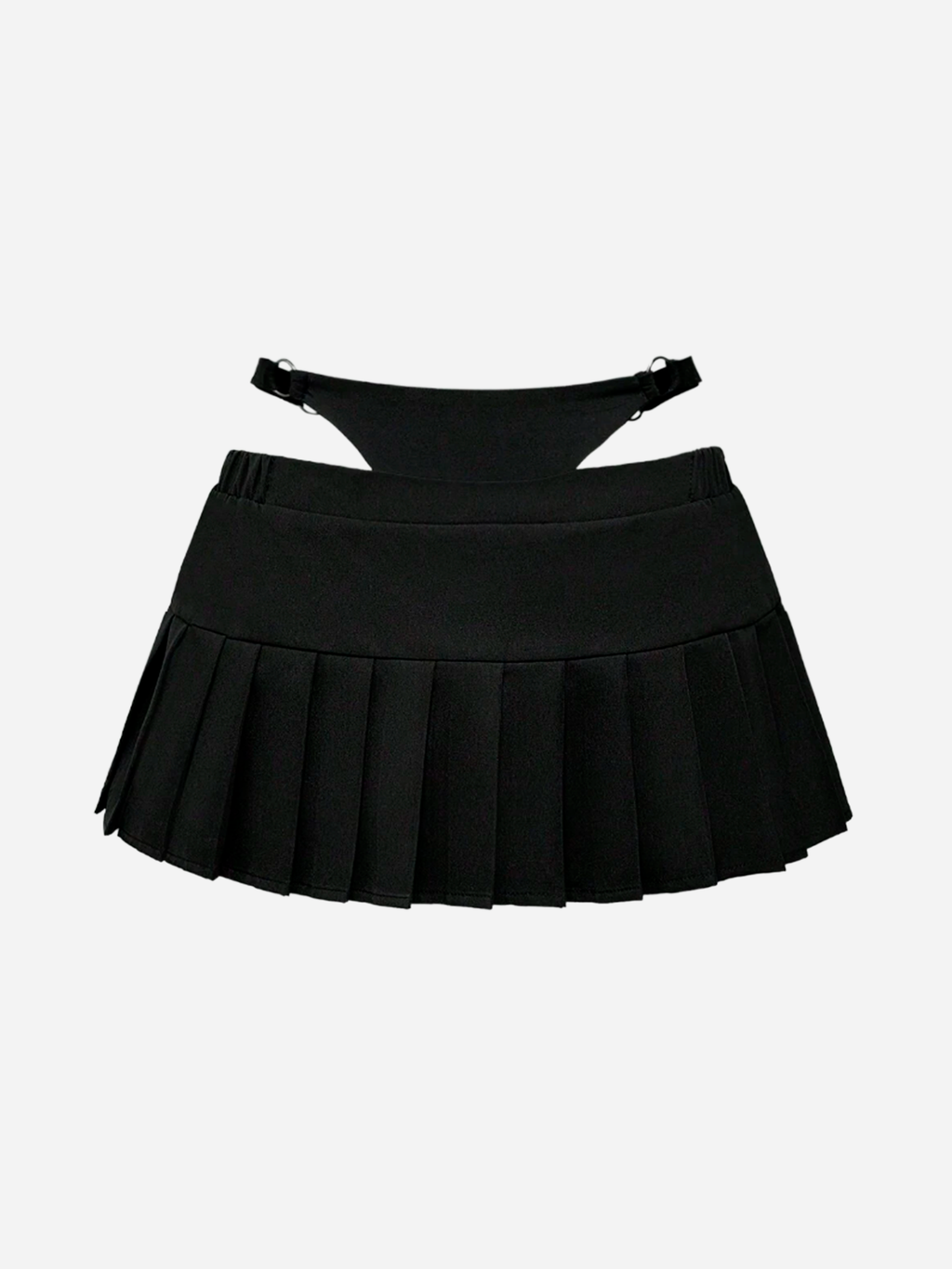 Pleated Micro Skirt
