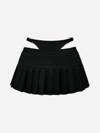 Pleated Micro Skirt