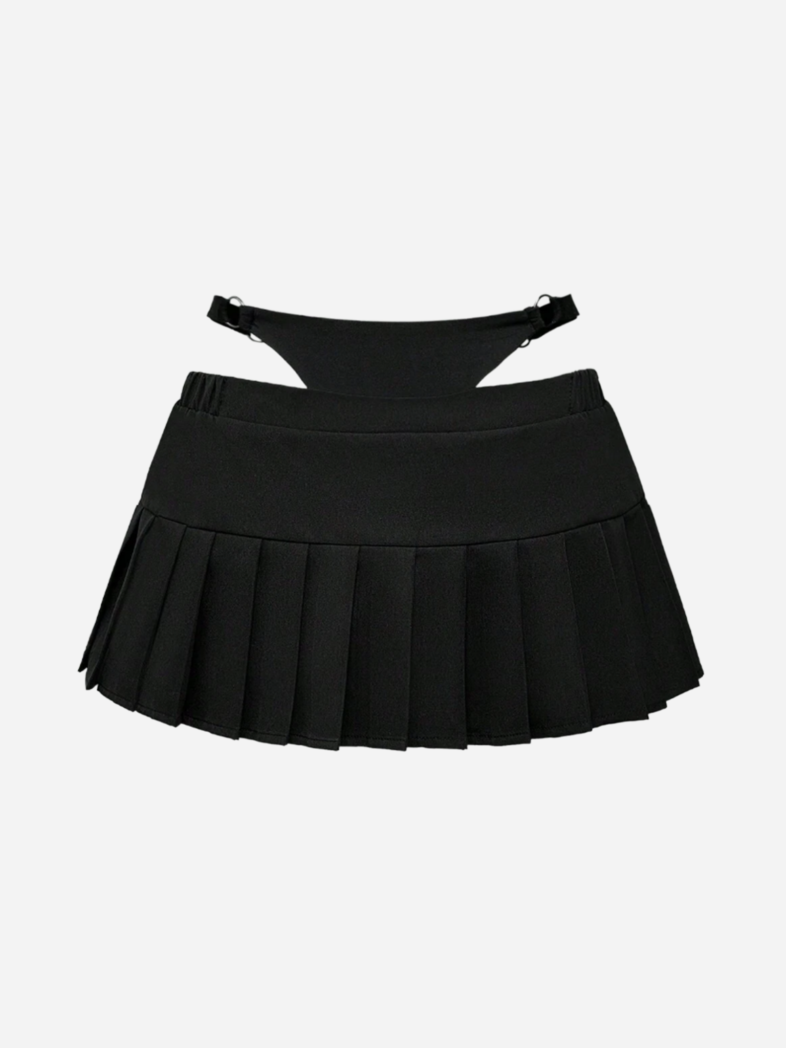 Pleated Micro Skirt