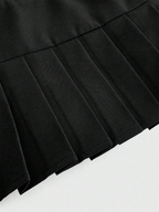 Pleated Micro Skirt